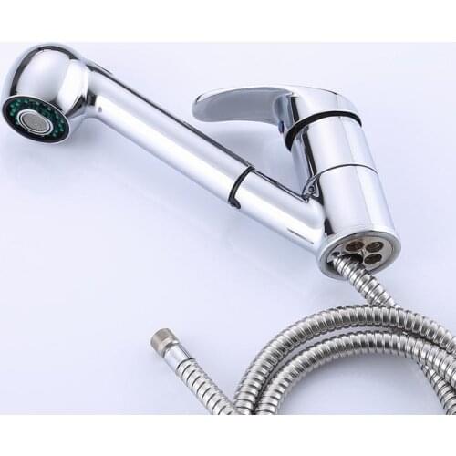 Bathroom Sink Tap Zinc Alloy Basin Faucet Kitchen Tap Head Deck Mounted Sink Cold Single Handle Tap Corrosion Resistance Tap