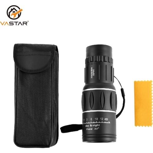 16X52 High Over Monocular Telescope 98 / 8000M Plastic Binoculars Outdoor Sports Telescope Night Vision Telescope For Camping