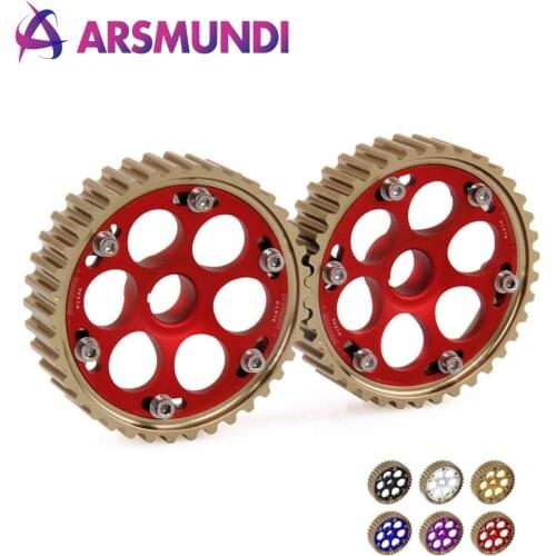 For Honda Civic B16A B16B Adjustable DOHC Cam Gears Alloy Timing Gear 2pcs=1 pair