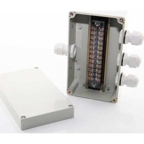 158*90*60mm One in Three Out wire junction box connection waterproof IP66 ABS plastic box use as junction enclosure set