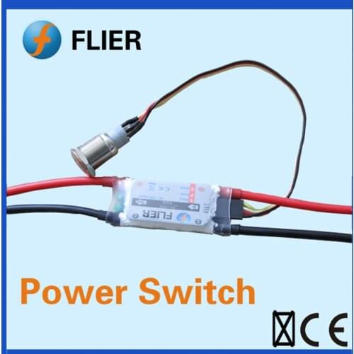 FATJAY FLIER power switch 2-14S 120A 60V max voltage for Skateboard VESC and long board ESC