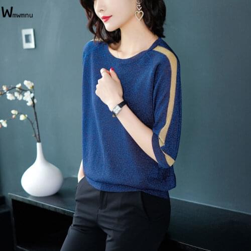 Женские шелковые футболки WMWMNU China At AliExpress