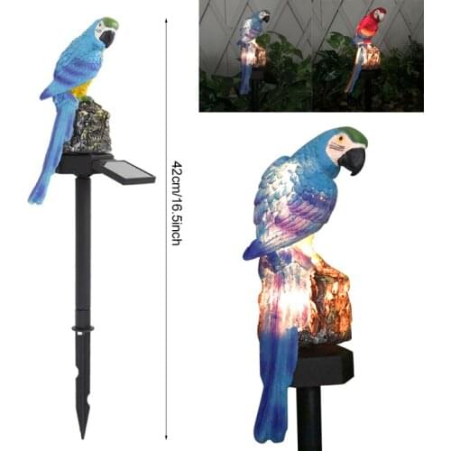Animal Bird Solar Led Light Decorative Figures Sunlight LED Lights Sculpture Garden Decoration Outdoor Yard Garden Decor