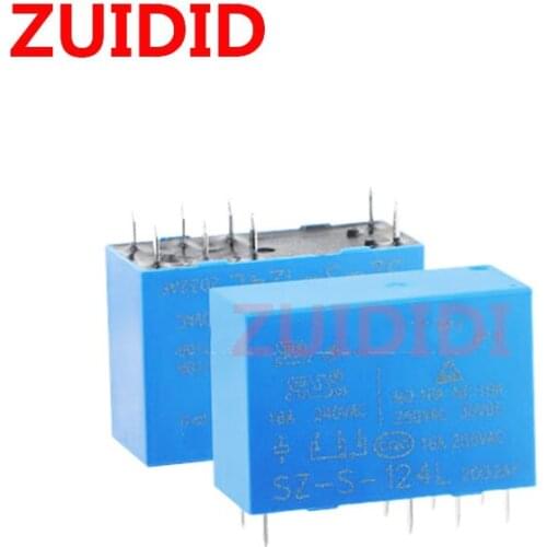 10PCS 5pcs New original SZ-S-124L 24V Relay SSMIH-24VDC-SL-C HRM2H-S-DC24V-C 8PINS
