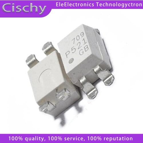 10PCS TLP521-1GB DIP4 SOP4 TLP521-1 SOP-4 TLP521 DIP-4 P521 SMD-4 P521-GB SMD