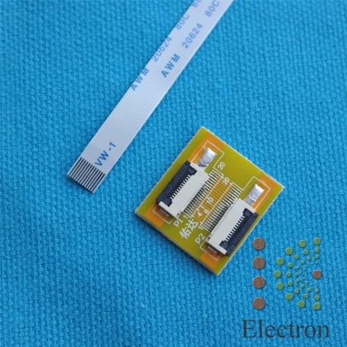 2set Connector Adapter with Extension FFC Cable 100-600mm 12 Pin to 12 Pin ZIF 0.5mm can choose new