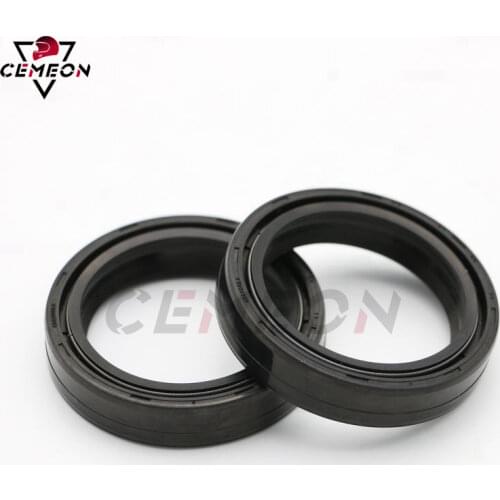 35X48X11 Fork Seal Motorcycle Front Shock Absorber Oil Seal Kit 35 48 11 Front Fork Seal Dust Cap