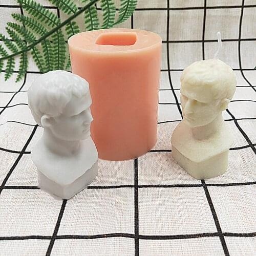 3D human body candle Mold silicon mold Aguliba Scented candle Mold DIY art Plaster mold Cake decorating mold candle making mold