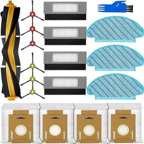 EAS-19 Pieces Spare Parts Accessories for Ecovacs Deebot Ozmo T8 T8 + T8 AIVI Vacuum Cleaner,Side Brush for Deebot T8 Series