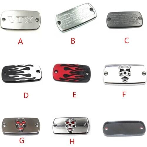 Motorcycle Aluminum Front Brake Fluid Cap For Honda Yamaha Suzuki Kawasaki Dirt bike Scooter Offroad Cafe Racer