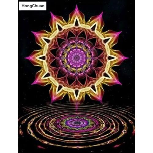 Diamond embroidery religious mandala 5D DIY diamond painting square/round diamond inlay rhinestone pictures mosaic cross stitch