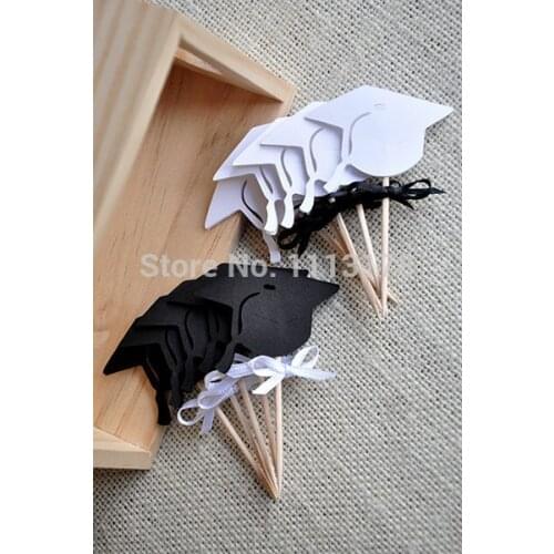 Cheap Graduation Cap Cupcake Toppers Picks- Birthday, Cupcake Topper, wedding party cake topper