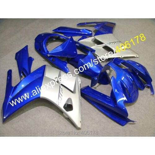 Sportbike Parts For Yamaha FJR 1300 2002 2003 2004 2005 2006 FJR1300 02-06 Blue Gray ABS Body Fairings Kits
