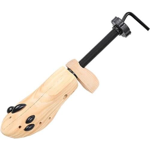 Women Men Support Two Way Boots Expander Wooden Shaper Shoe Stretcher Rack Adjustable Keeper High Heels Bunion Holder