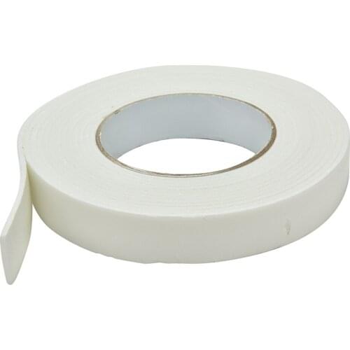 5mx24mm 2pcs/lot Double Faced Adhesive Tape White Powerful Foam Double Sided Tapes