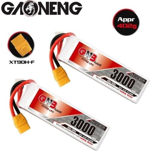 GAONENG GNB 3000mAh 18.5V 5S 40C/80C Lipo Battery With T/XT60/XT90 Plug For RC Helicopter Quadcopter FPV Racing Drone Parts