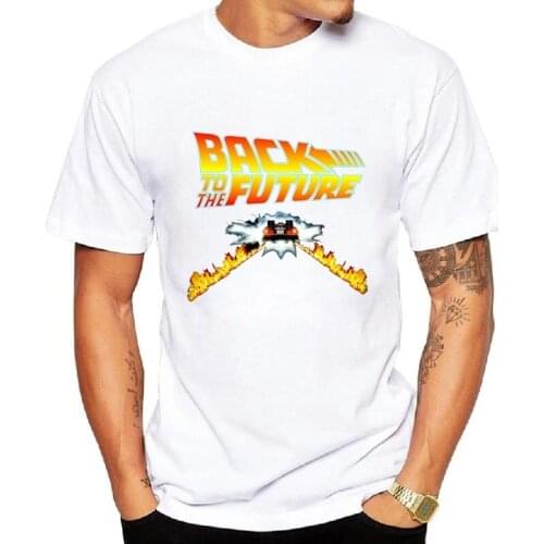 Back To The Future Tshirt Mens T Shirt 2020 Summer Short Sleeve T Shirts Children Adult Tee Tops Streetwear Cool T-shirts male