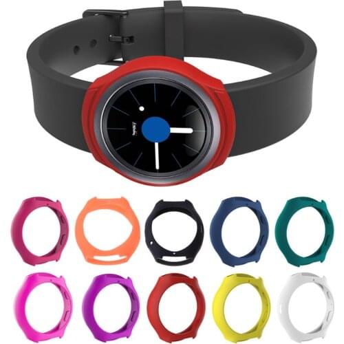 Soft Silicone Protector Cover Case For Samsung Galaxy Gear S2 SM-R720 & SM-R730 WXTB
