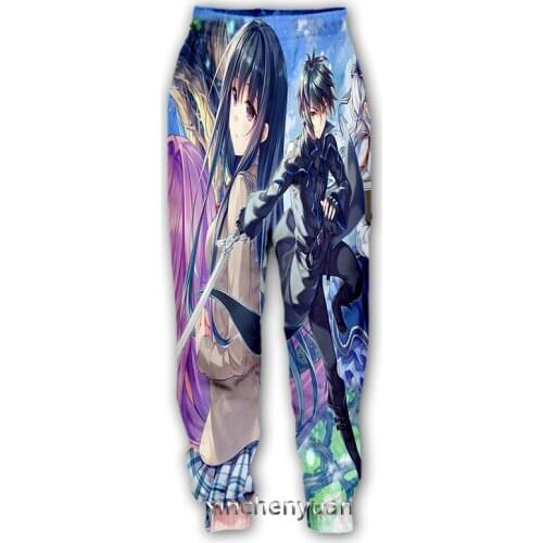 Xinchenyuan New Men/Women Anime Spirit Chronicles 3D Printed Casual Pants Fashion Streetwear Men Sporting Long Trousers F75