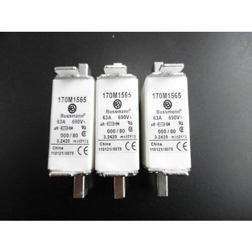 New in original Fuses: 170M1565 63A 690V aR