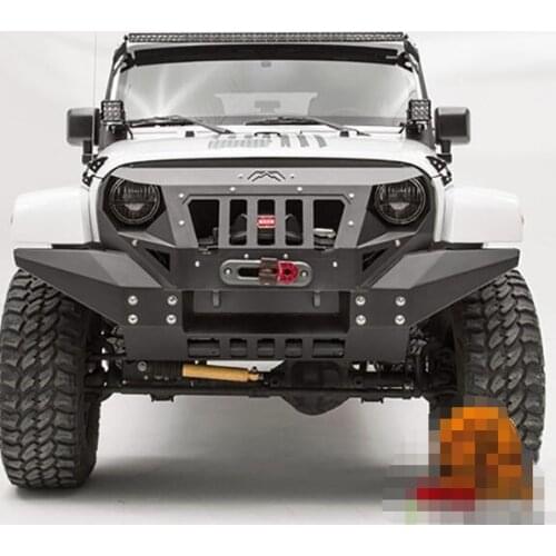 Front Guard bar for Wrangler JK 2007-2017 front bumper for auto product accessories Armor front face 2 generation lantsun