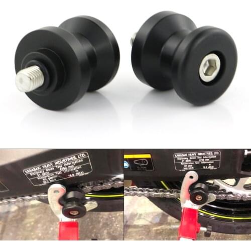 Fit For KTM 125 200 390 Duke 2015 2016 2017 2018 RC200 RC390 10mm Motorcycle Swing Arm Swingarm Stands Bobbins Screws Sliders