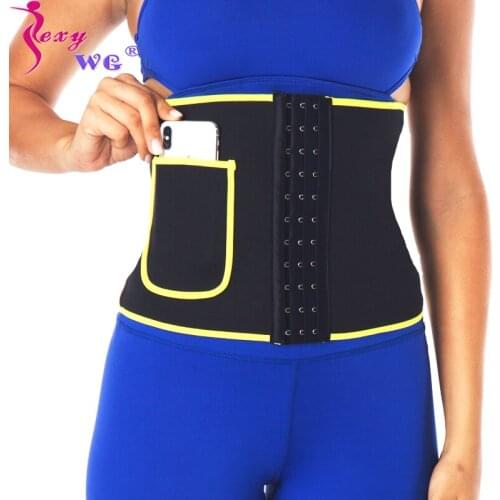 SEXYWG Waist Trimmer Belt, Sweat Wrap, Tummy Toner, Low Back and Lumbar Support with Sauna Suit Effect, Best Abdominal Trainer