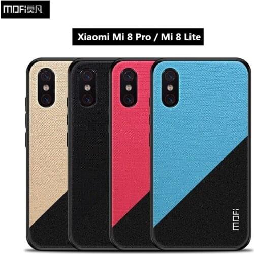 Global Version for Xiaomi Mi8 Pro Mi 8 Pro Case Mofi Cover Shockproof Men Business Back Cover for Xiaomi Mi8 Mi 8 Lite Case