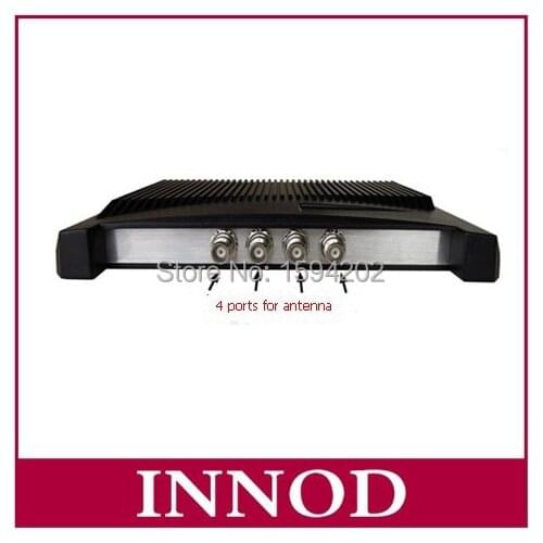 Long range uhf rfid reader with 4 port passive/ street race events UHF RFID Reader chip Impinj R2000 for rfid floor antenna uhf
