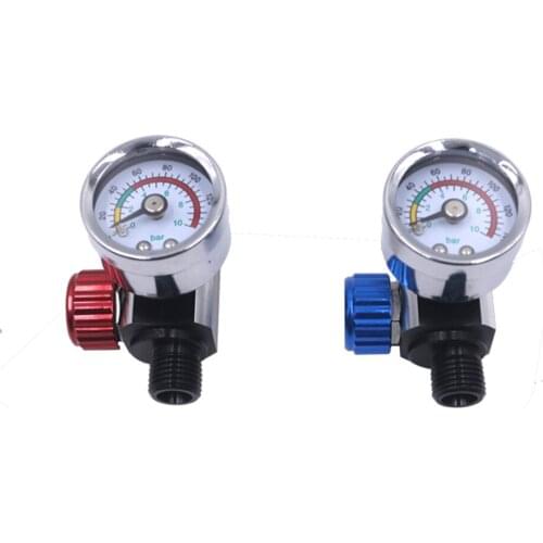 Spray Gun Air Pressure Regulator with Pressure Gauge 0-140PSI for Air Tools Sata Devilbiss Iwata Car Accessories