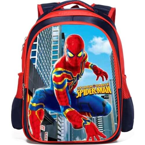 Primary school 3D Cartoon Captain America Boy Girl Children School bag Teenager Princess Schoolbags Student Backpacks