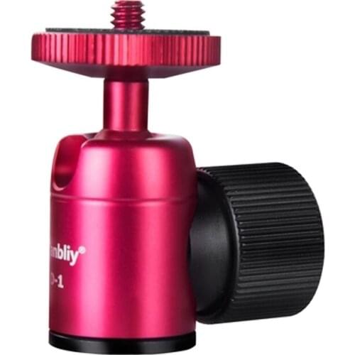 ManbilyAndoer Tripod Ball Head 360 Degree Swivel Photography Ballhead Tripod Compatible with DSLR Camera Tripod Selfie Stick