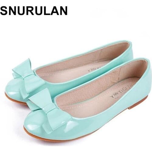 SNURULAN Cute Shoes Black Boat Shoes Women Pink Spring Shoes Women Fashion Slip On Feminino Zapatos Charol Mujer Schuhe Damen