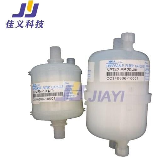 Brand New ECO-Solvent Disposable Filter Capsule for Mika/Hope/Tyvek Series Inkjet Printer MOS Filter Ink System Filter