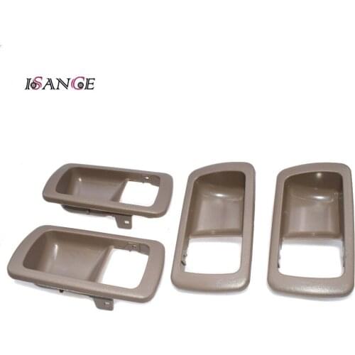 ISANCE 4PCS Inside Door Handles Front Rear Left Right Shell For Toyota Camry 1992 1993 1994 1995 1996 6927832050 6927732060