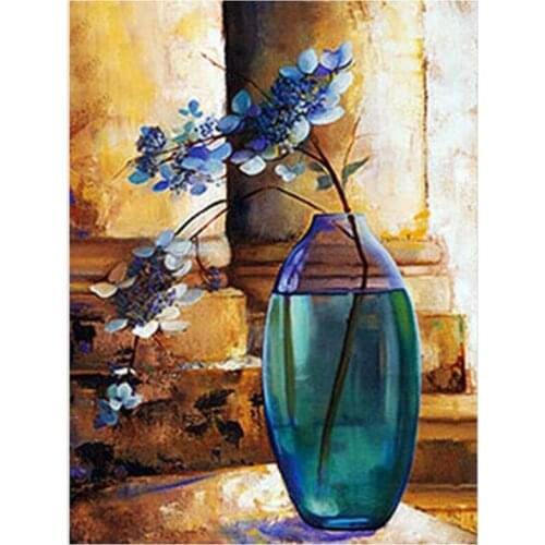 DIY Full Round Flower Embroidery Cross Stitch Rhinestone Mosaic Pictures Of Rhinestones Diamond Painting Bedroom Decor FH856