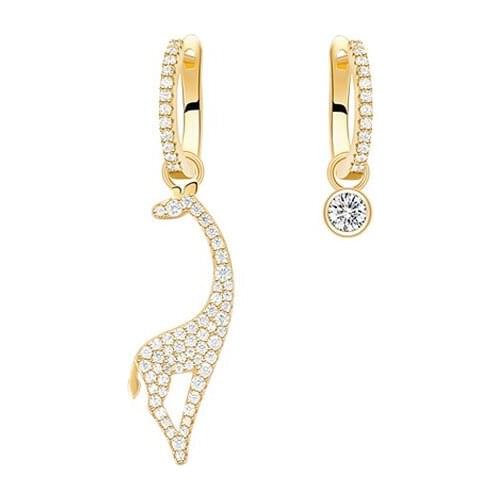 Xin JIU NAI Women's Gold Earrings