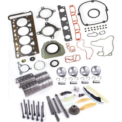 06H107065BK Engine Overhaul Package Repair Set For Passat A-udi A5 1.8T 21MM 06H 107 065 BK,06H 103 383 AA,06J 198 151 B