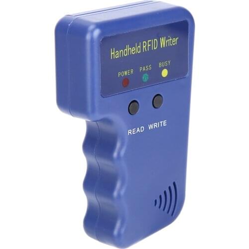 125KHz EM4100 RFID Copier Writer Duplicator Programmer Reader + T5577 EM4305 Rewritable ID Keyfobs Tags Cloner Card 5200 Handhel