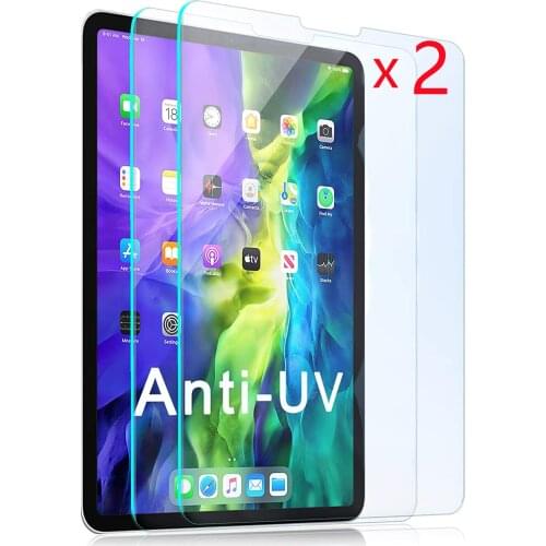 2Pcs Tablet Tempered Glass for Apple IPad Pro 11 Inch 2021 2.5D Full Cover Screen Protector for IPad Pro 11 2018 2020 9H Glass