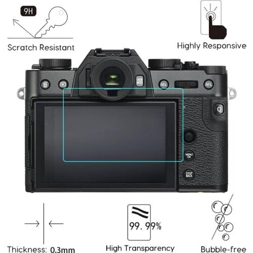 2Pack 0.3mm 2.5D 9H Tempered Glass For FUJI Fujifilm X-T30 Digital Camera LCD Screen Protector Film Fujifilm X-T30 XT30