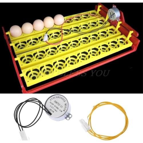 220V Turn The Eggs Tray Incubator Accessories Automatic Incubator Egg Turning Motor For Incubator Drop Shipping