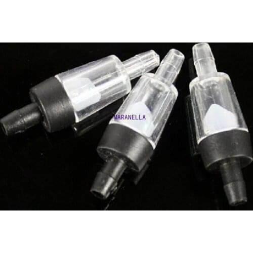 5pcs Aquarium Air Pump Check Valve Fish Tank 5 pc One Way Non-Return Check Valve Aquarium Co2 System Air Pump