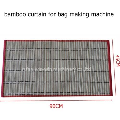6pcs small bamboo curtain use for bag making machine 45x90CM