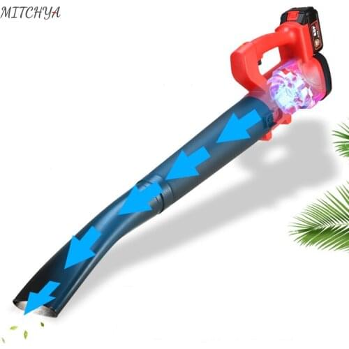 Cordless Electric Air Blower Dust Vacuum Cleannig Battery Power Tools Computer Cleaner Garden Leaf Sweeper Dust Collector