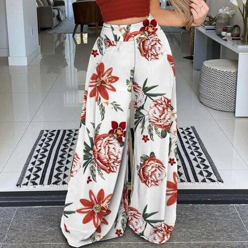 Женские брюки широкие CHAMSGEND China At AliExpress