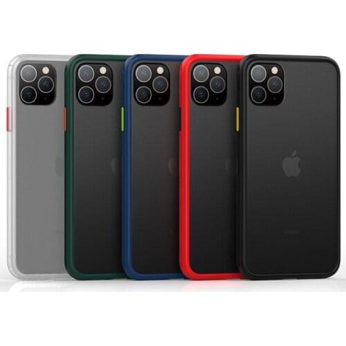 For Apple iphone 11 Case Hard PC Transparent Slim Matte Protective Back Cover case for iPhone 11 Pro Max iphone11 11pro shell