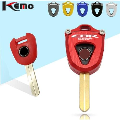 Motorcycle Key Cover For Honda CBR650F CBR 650F Creative Keys Case Shell Embryo Key Cover Key shell protection Cover