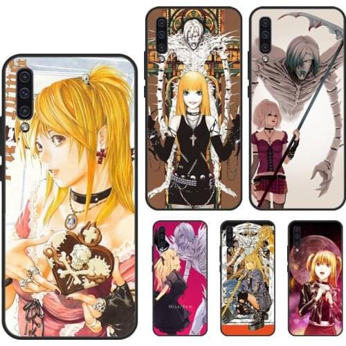 Rem and Misa Death Note Anime For Samsung A50 A51 A10 A30 A40 A70 A71 Case For Galaxy A21S A20e M21 M31 A11 A31 Cover