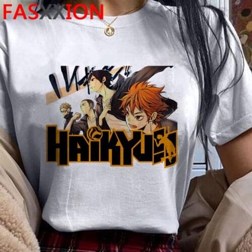 Haikyuu tshirt clothes men graphic tees casual harajuku kawaii aesthetic japanese t-shirt harajuku kawaii